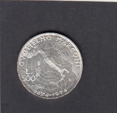 Beschrijving: 500 Lire MARCONI  